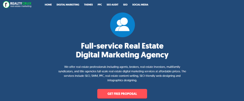 RealtyCrux marketing agency for Real Estate 
